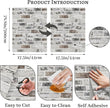 Brick Wallpaper Peel and Stick Wallpaper 17.3
