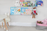 Rebecca Luxurious Acrylic Floating Shelves for Wall - 2 Pack of 36