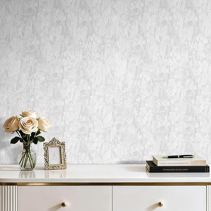 17.5"x317" Velvet Fabric Peel and Stick Wallpaper White Velvet Wallpaper Self Adhesive Felt Drawer Liner for Jewelry Felt Liner Soft Flock Fabric Contact Paper for Accent Wall Paper Cabinets