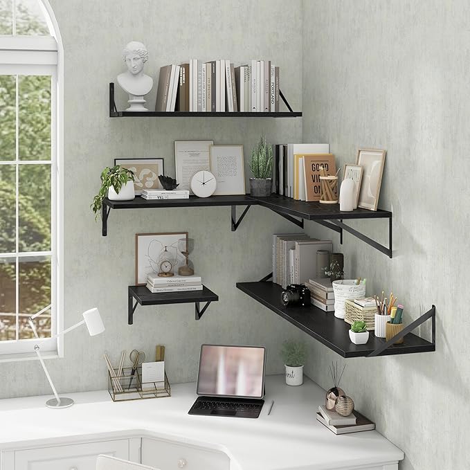 Deep Floating Shelves Wall Mounted, 16