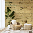 Art3d Natural Bamboo Wall Panel for Interior Wall Decor, Renewable Pole Wrap Wainscoting Paneling for Wall Ceiling Furniture Cabinet Office, 48 x 96 Inch - Light Burned