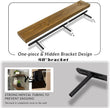 Rusitc Floating Shelves 48 inch Long 8 