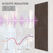 8-Pack Peel and Stick Acoustic Wall Panels, 11.8