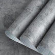 32x590inch Extra Wide Concrete Cement Texture Wallpaper Peel and Stick Dark Grey Countertop Contact Paper Matte Thicken Adhesive Waterproof Vinyl Wall Paper Rolls for Bedroom Living Room [Cement Gray]