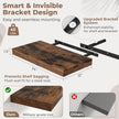 24 Inch Floating Shelves for Wall 2 Pack, 12