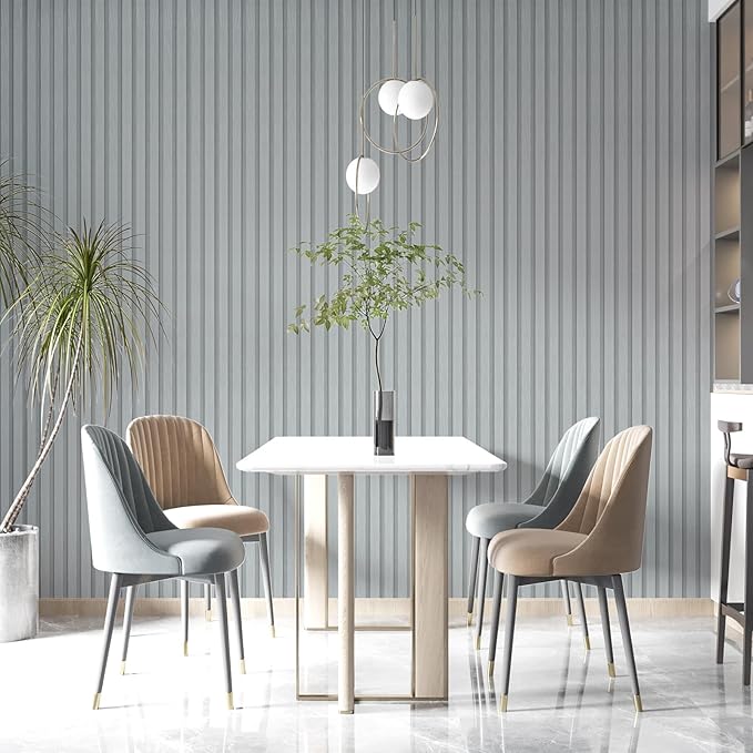Yun-aeon Wood Slat Peel and Stick Wallpaper 17.3