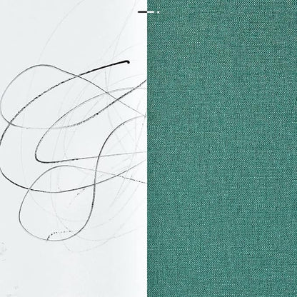 Yancorp Textured Fabric Emrald Green Peel and Stick Wallpaper - Faux Grasscloth, Linen, Removable - 24"x120" Self-Adhesive Wallpaper and Counter Top Liners