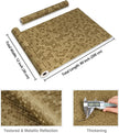 CRE8TIVE Metallic Mustard Gold Peel and Stick Wallpaper Textured 12