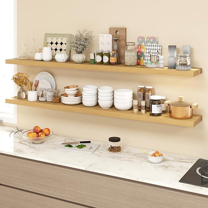 72 Inch Floating Shelves, 9.3