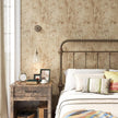VEELIKE 15.7''x354'' Aged Concrete Wallpaper Textured Tan Concrete Peel and Stick Wallpaper for Bedroom Living Room Accent Wall Removable Adhesive Concrete Contact Paper for Walls Countertops Renter