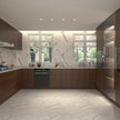 BOMENG Large Walnut Wood Wallpaper Peel and Stick Matte 48