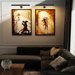 16'' Picture Light Wireless Rechargeable with Remote Control,Art Light Light for Painting, Display Lamp Dimmable Timer auto-Off,Led Picture Lighting for Paintings Dartboard Gallery