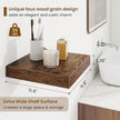 Square Floating Shelves for Wall, 12