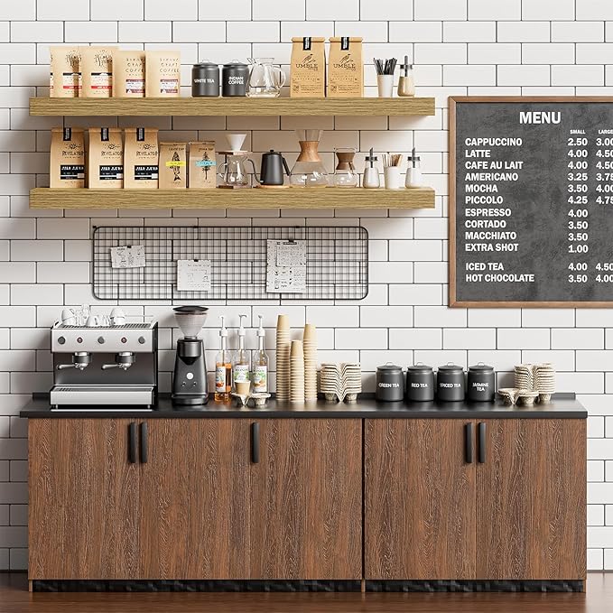 Heimlove Floating Shelves for Wall Set of 2,9.3