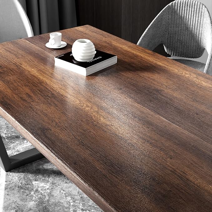 Stickyart Thick Teak Wood Contact Paper Wood Wallpaper Peel and Stick Textured Wood Grain Contact Paper for Cabinets and Drawers Vintage Premium Wallpaper for Furniture Removable Vinyl Wood 12