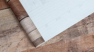 Yun-aeon Natural Wood-Cinnamon Wood Contact Paper Peel and Stick Wallpaper 17.3