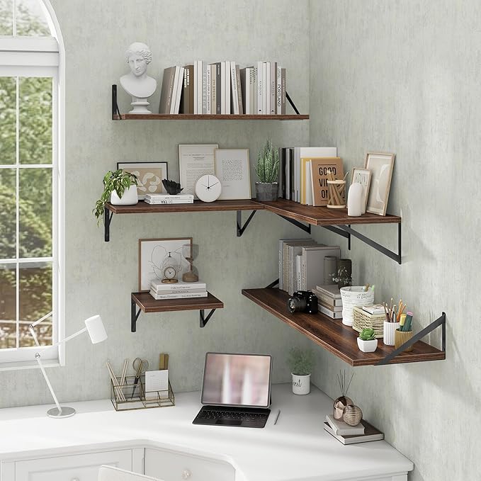 Deep Floating Shelves Wall Mounted, 55