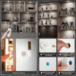 Puck Lights with Remote Control, Under Cabinet Lighting with Magnetic and Cordless, 1200mAh Rechargeable Closet Lights Stick On Lights for Under Cabinet,Hallway, Stairway,Closet (Cool White,9pcs)