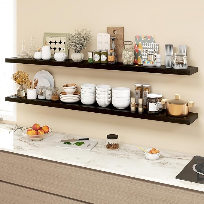72 Inch Floating Shelves, 9.3