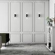 Pangda Peel and Stick Wall Molding Kit, 3D Premade Accent Molding Wainscoting Panel for Interior Wall Moulding Decor, Ready to Assemble Wainscoting Accent Panel(3 Set,24 x 72 in)
