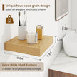 Marsmiles Square Floating Shelves for Wall, 10