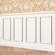 Peel and Stick Wainscoting Panels Kit, 6 Sets 54''x24'' Premade Wall Molding Peel and Stick Panels for Interior Wall Trim, Easy DIY Wainscoting Panels Peel and Stick Decor