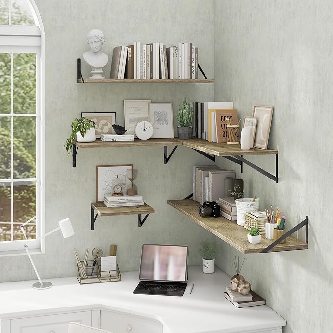 Deep Floating Shelves Wall Mounted, 16