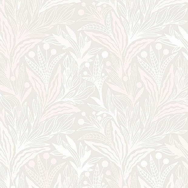 Peel and Stick Wallpaper Boho Contact Paper Beige Neutral Leaf Wall Paper Modern Self Adhesive Removable Wallpaper for Bedroom Living Room Waterproof Vinyl Roll 17.3"x197"