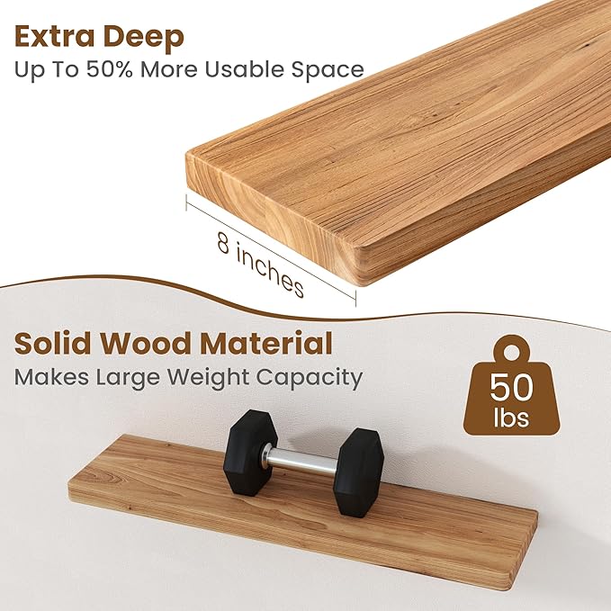 Floating Shelves for Wall, 30