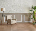 Peel and Stick Wall Molding Kit, Accent Wall Panels for Interior Wall Decor with Double-Sided Tape, 3 Set Pre-Cut PS Wainscoting Panels (20 * 20 in)
