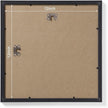 Vittanly 12x12 Picture Frames Set of 9, Display 8x8 Pictures with Mat or 12x12 without Mat, Photo Frames for Wall Mount, Engineered Wood, Black&Brown&Grey