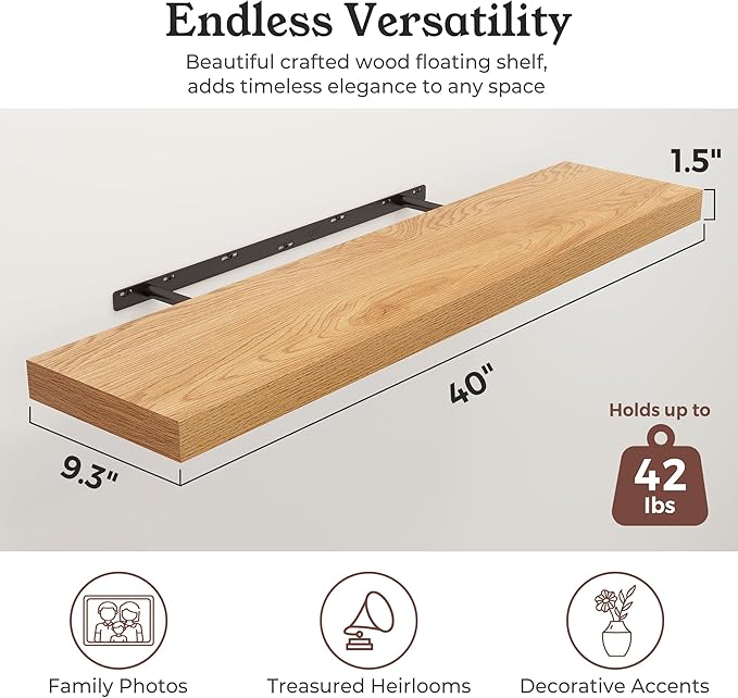 Floating Shelves for Wall, 9.3