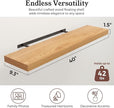 Floating Shelves for Wall, 9.3