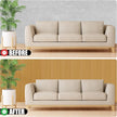 2 Pack Bamboo Wall Panel for Interior Wall Decor, Renewable Pole Wrap Wainscoting Roll Bamboo Covering Paneling for Wall Ceiling Office Bedroom Living Room (12