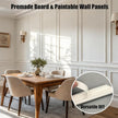 3 Set Peel and Stick Wall Molding Kit Pre-Cut Wall Molding for Wall Decor Premade Self-Adhesive Wainscoting for Walls Accent Wall Molding Peel and Stick Panel