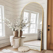 NicBex Oversized Full Length Mirror with Stand, 76