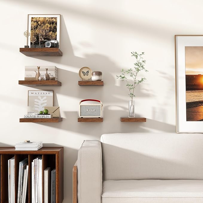 Square Floating Shelves for Wall 12