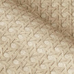 FunStick Tan Brown Rattan Wallpaper Peel and Stick Cane Webbing Wicker Weave Beige Rattan Contact Paper for Furniture Cabinets Waterproof Boho Faux Textured Wall Paper Self Adhesive Burlap Fabric Roll