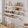 Fun Memories 72 Inch Long Floating Shelves for Wall, 72x9.3 Large Floating Shelf for Bedroom, Kitchen, Bathroom, Wall Mounted Rustic Wood Shelves with Invisible Bracket for Books, Decor, Brich