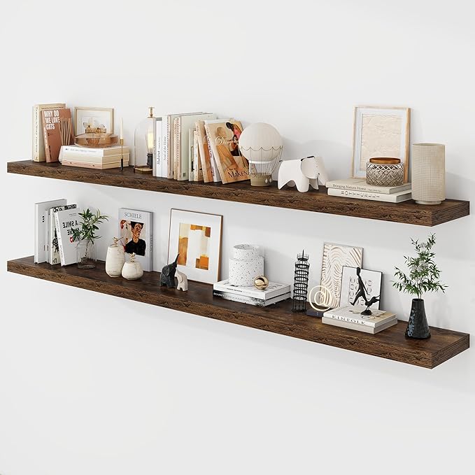 72 Inch Floating Shelves, 9.3