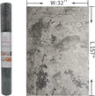 TOTIO Beige Grey Cement Concrete Texture Contact Paper Industrial Style Wallpaper Peel Stick 32×157inch Matte Thicken Self Adhesive Removable Vinyl Wall Paper Roll Wall Covering for Office Rental