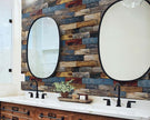 FLFK Faux Wood Bricks Wallpaper Peel and Stick Wood Grain Wall Paper for Living Room Bedroom Kitchen Office Apartment Decor 16