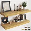 40 Inch Long Floating Shelves for Wall Set of 2, 12