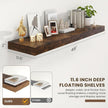 48 Inch Floating Shelves | 12 Inch Deep Floating Shelves Set of 1 | 48