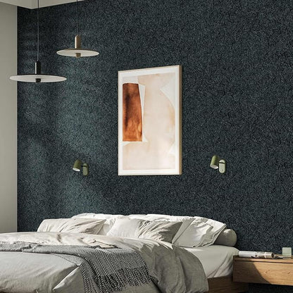 Dark Green Peel and Stick Wallpaper - Self Adhesive Waterproof Bathroom Countertop Contact Paper 15.7" X 118" - Removable Kitchen Vinyl Wrap for Cabinet Countertops - Wall Cover Counter Top Paper