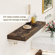 Dreamland 32 Inches Floating Shelves for Wall, 9.3