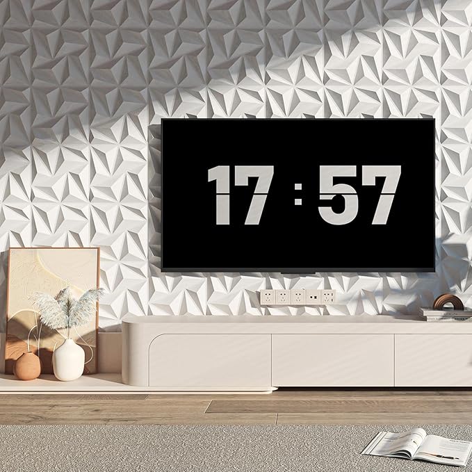 Art3d 3D Wall Panels 100 Pack, 11.8