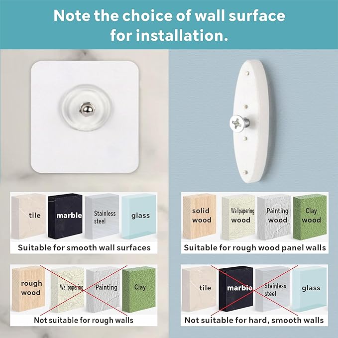 4-Pack Clear Acrylic Floating Shelves with Adhesive & No-Trace Nails - Ultimate No Drill Wall Mounted Display & Storage Organizer for Bathroom, Bedroom, Living Room, Office, 7.87