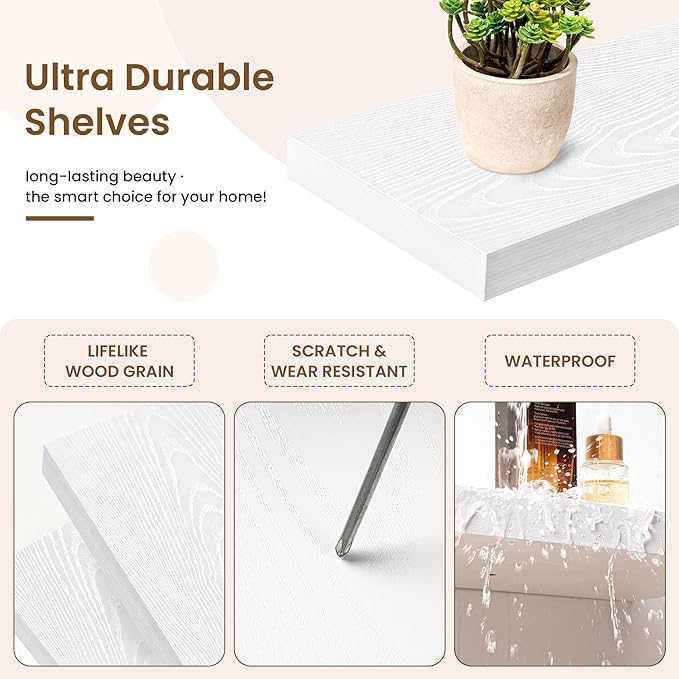 32in Floating Shelves for Wall, 32