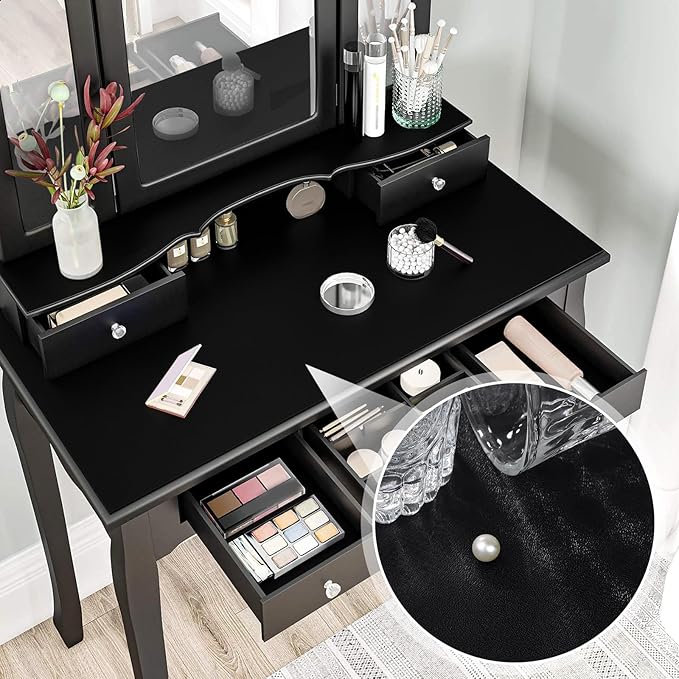 Black Contact Paper Solid Black Peel and Stick Wallpaper 17.3"x1200" Matte Self Adhesive Waterproof Vinyl Roll for Bathroom Kitchen Backsplash Cabinets Shelf Liners Drawers